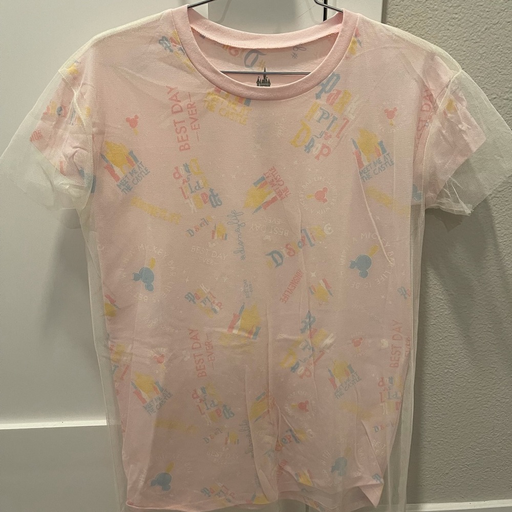 Disney Best Day Tulle Tee